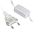 Электрическая гирлянда LED Сноубум сеть Елка, 1.2x0.9м, 55LED, шампань, пост.свеч., ПВХ прозр., 220В 362-121 2