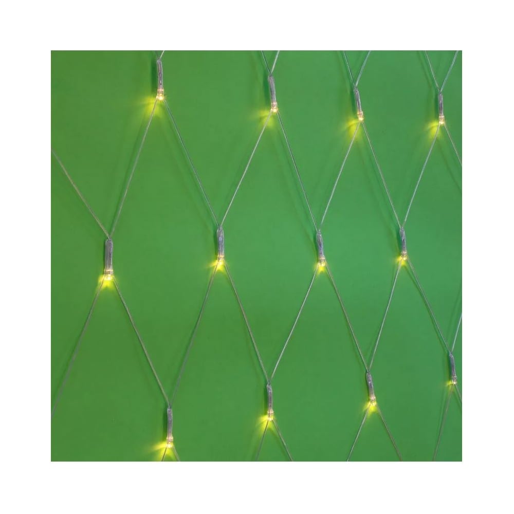 Электрическая гирлянда LED Сноубум сеть 144LED, 1.6x1.6м, шампань ...