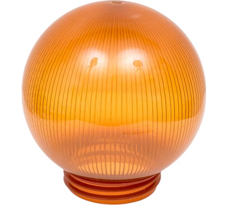 Призматический рассеиватель в форме шара для садово-парковых светильников Uniel UFP-P150A BRONZE 08089