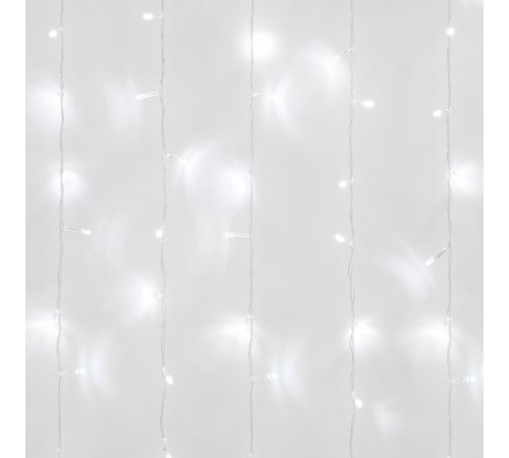 Светодиодный занавес с эффектом мерцания Uniel ULD-C6030-450/TTK WHITE IP44 UL-00009926