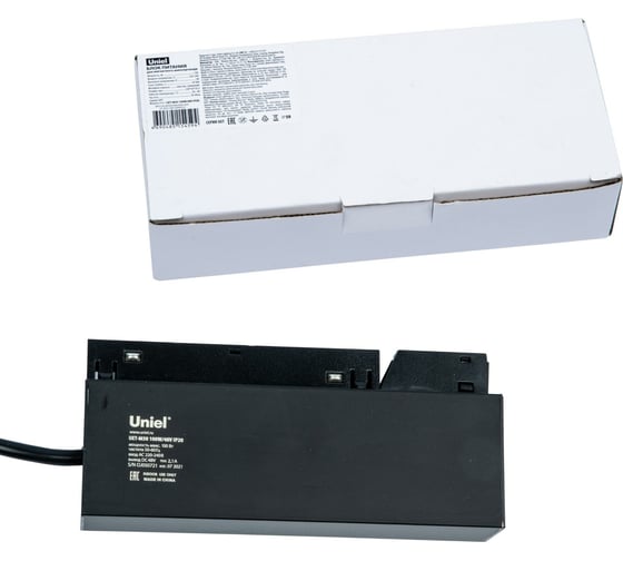 Блок питания для магнитного шинопровода Uniel UET-M50 100W/48V IP20 UL-00008750