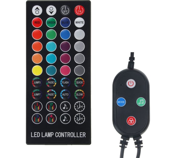 Смарт-гирлянда Сноубум Зимняя соната 10м 100LED RGB 7в1 мн реж USB НВ 384-095