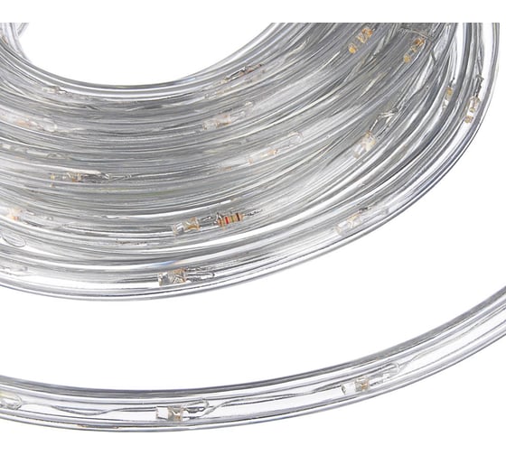 Шнур LED Сноубум 10м, 24LED/m, 2 дорожки, 8 режимов, шампань, 220В 383-016