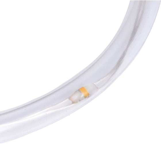 Электрическая гирлянда шнур Сноубум 10м, 100LED, шампань, пост.свеч., ПВХ прозр., d5мм, IP65, 220В 351-775