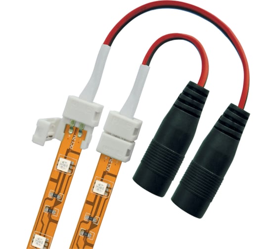 Коннектор (провод) для соединения светодиодных лент 5050 Uniel UCX-SJ2/B20-NNN WHITE 020 06615 1