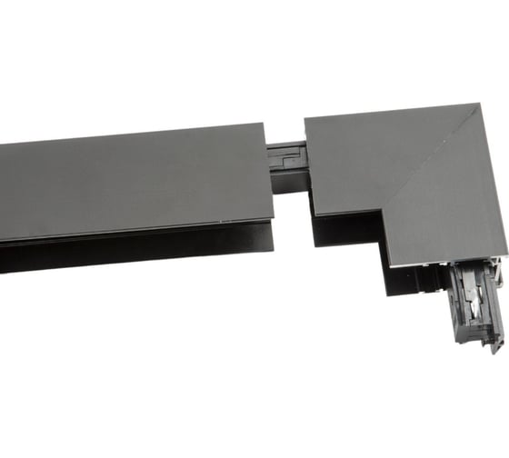 Коннектор для магнитных шинопроводов Uniel UBX-MM21/35 BLACK UL-00008728
