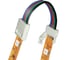 Коннектор для соединения светодиодных лент 5050 RGB Uniel UCX-SS4/B20-RGB WHITE 020 POLYBAG 06613 1