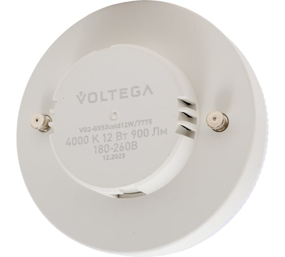 Светодиодная лампа VOLTEGA Simple GX53 12W 4000 7775