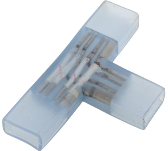 Соединитель для светодиодных лент 220В RGB Uniel UTC-K-34/B67-RGB CLEAR 005 POLYBAG 10820