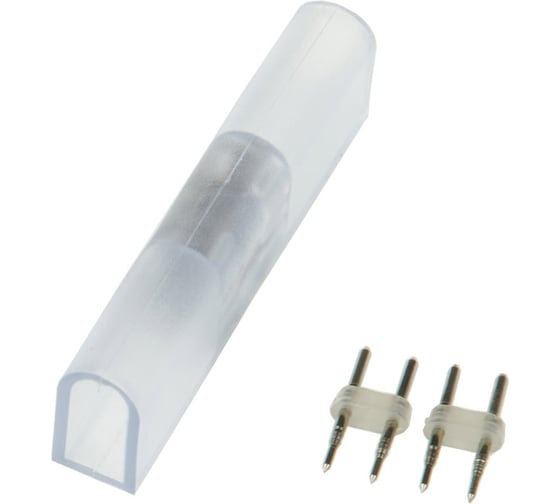 Соединитель для светодиодных лент Uniel ULS-N21 NEON 220В UTC-K-12/N21 CLEAR 010 POLYBAG UL-00007238