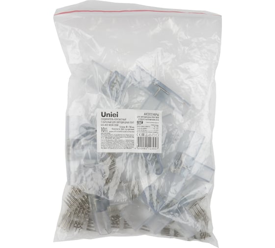 Соединитель для светодиодных лент Uniel UTC-K-34/N22 CLEAR 010 POLYBAG UL-00005796