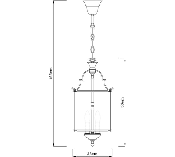 Подвесной светильник ARTE LAMP A6503SP-3AB