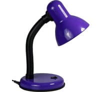 Настольный светильник Uniel TLI-224 цоколь E27 цвет фиолетовый TLI-224 Violett E27 09414