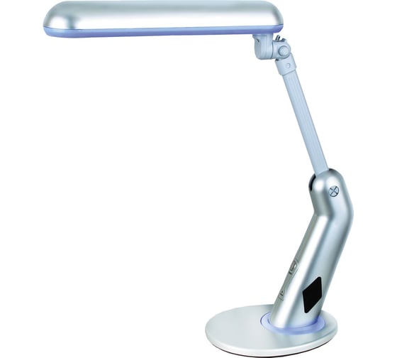 Настольный светильник, серебро, сенсорное включение Camelion KD-050, 9228 1