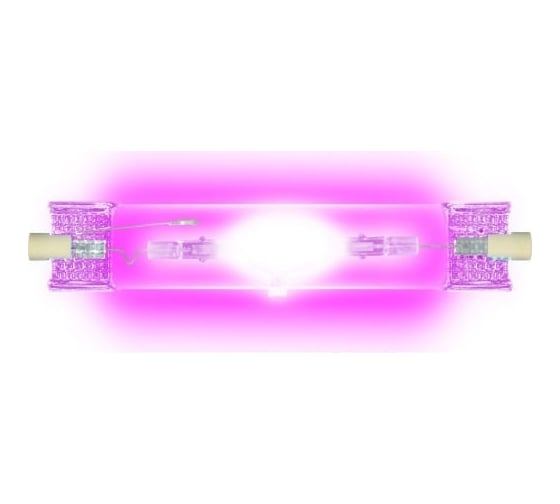 Металлогалогенная линейная лампа Uniel MH-DE-150/PURPLE/R7s 04851