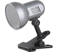 Настольный светильник-прищепка Camelion серебро метал., H-035, 220В, 40Вт 8274