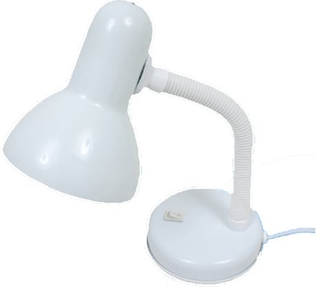 Настольный светильник Camelion KD-301 белый 230V 40W 5753