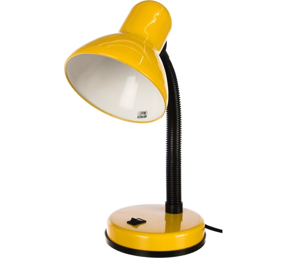 Настольный светильник Camelion KD-301 желтый 230V 40W 5756