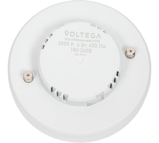 Светодиодная лампа VOLTEGA Simple GX53 6W 2800 (7770) 7770