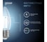 Лампа Gauss Filament Свеча Е27 11W 830lm 4100К 103802211 6