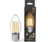 Лампа Gauss Filament Свеча 7W 550lm 2700К Е27 LED 1/10/50 103802107 1