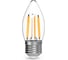 Лампа Gauss Filament Свеча 7W 550lm 2700К Е27 LED 1/10/50 103802107 2