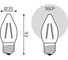 Лампа Gauss Filament Свеча 7W 550lm 2700К Е27 LED 1/10/50 103802107 3