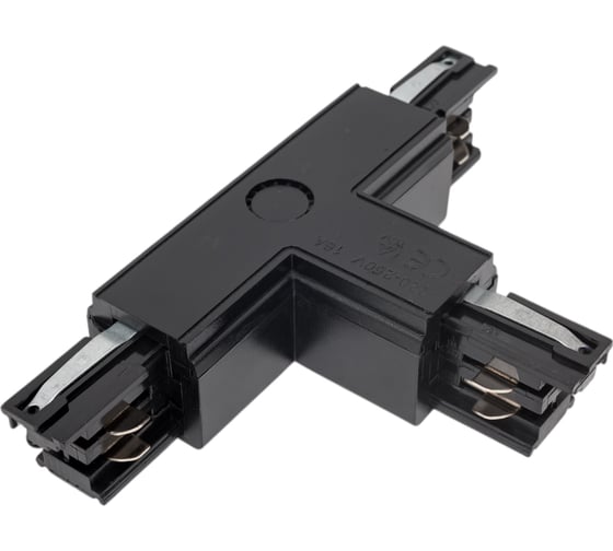 Соединитель для шинопроводов Uniel UBX-A31 трехфазный, BLACK 1 POLYBAG 09751