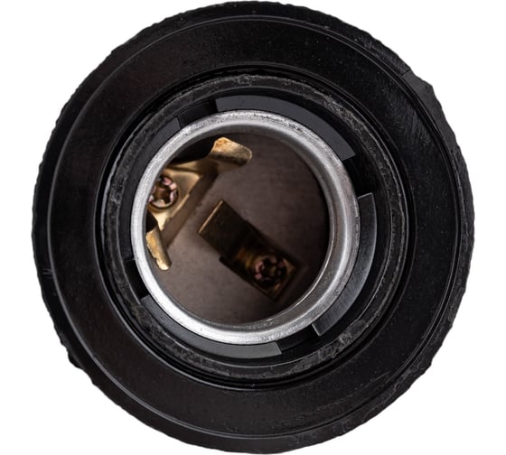 Подвесной патрон с кольцом Uniel карболитовый, цоколь Е27 ULH-03-E27R-Bakelite 11022