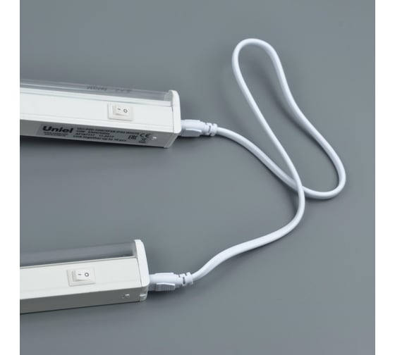 Провод для соединения светильников для растений Uniel ULI-P UCX-PP2/L10-050 WHITE 1 POLYBAG UL-00008551
