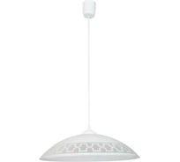 Светильник ЭЛЕТЕХ Афины 410 НСБ 72-60 М50 матовый белый/шнур белый ИМ 1005251648