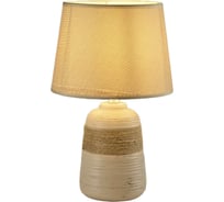 Настольный светильник De Fran FTB-2015 GYWH Е14 220В 40Вт керамика+ ткань, DF03210