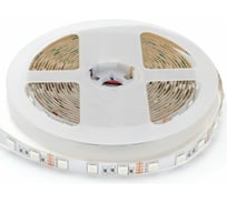 Светодиодная лента OGM 12В, 14,4Вт/м, smd5050, 60д/м, IP20, подложка 10мм, 5м, RGB LSE-158