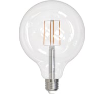 Светодиодная лампа Volpe LED-G125-8W/3000K/E27/CL/SLF UL-00009239