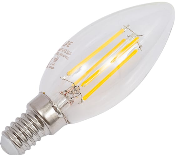 Светодиодная лампа Volpe LED-C35-7W/4000K/E14/CL/SLF UL-00008333
