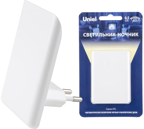 Светильник-ночник Uniel DTL-320 Прямоугольник/White/Sensor UL-00007221
