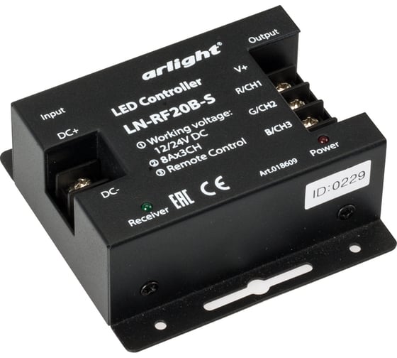 Контроллер Arlight LN-RF20B-S 0 18609