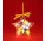 Электрическая гирлянда LED Сноубум нитка росы Новогодние игрушка 1.5м 15LED шампань пост свечение 2xCR2032 384-116 5