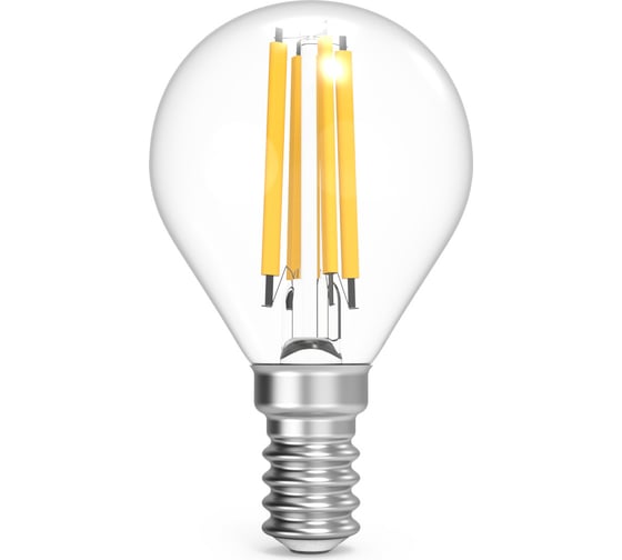 Лампа Gauss Filament Шар 13W 1150lm 4100К Е14 LED 105801213