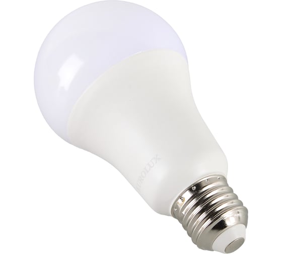 Светодиодная лампа Eurolux LL-E-A70-20W-230-6K-E27 груша, 20Вт, холодный, Е27 76/2/77
