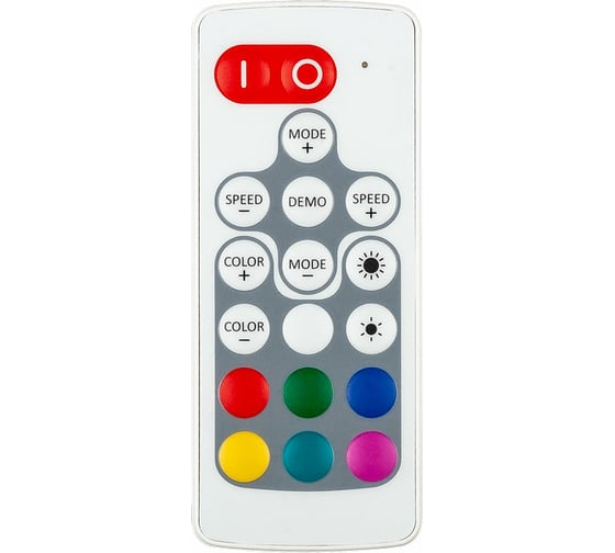 Контроллер MAKSILED RGB 5-24В, 60/144/288Вт, 3 канала х 4А, IP40, пульт, 87x24x15мм ML-CT-N30