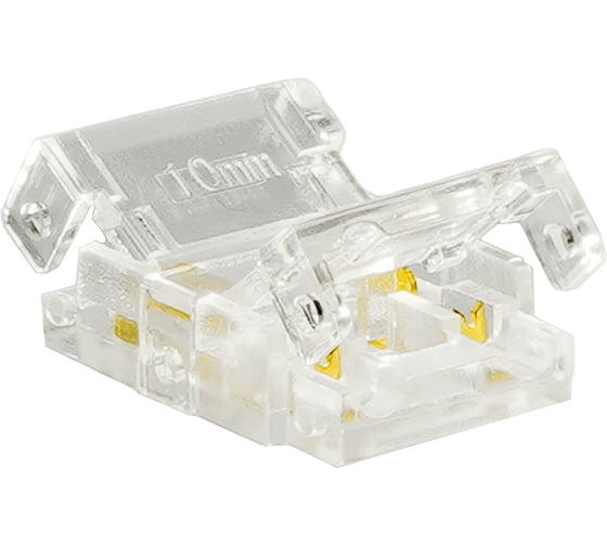 Соединитель лента-лента FERON 10мм для ленты COB LS530, LD194, 5шт в упак, 48278