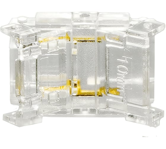 Соединитель лента-лента FERON 10мм для ленты COB LS530, LD194, 5шт в упак, 48278