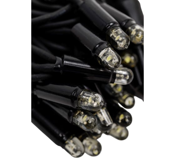 Электрогирлянда GLOS Нить 50 холодных белых LED, 5 метров GL-SP9002