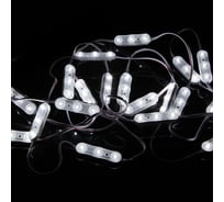 Светодиодный модуль MAKSILED 0.96Вт, 12В, IP67, SMD2835 3LED, 145лм, холодный белый, 20 шт./упаковка ML-M3SNE-L-2835-W