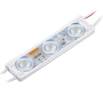Светодиодный модуль MAKSILED 1.1Вт, 12В, IP67, SMD2835 3LED, 21лм, желтый, 30 шт./упаковка ML-M3HL-L-2835-Y