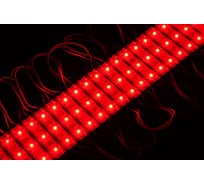 Светодиодный модуль MAKSILED 1.44Вт, 12В, IP67, SMD2835 3LED, 46лм, красный, 30 шт./упаковка ML-M3HL-L-2835-R