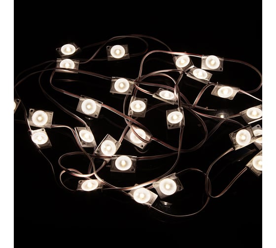 Светодиодный модуль MAKSILED 1Вт, 12В, IP65, SMD2835 1LED, 98лм, нейтральный белый, 30 шт./упаковка ML-M1SN-XL-2835-NW 1