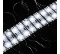 Светодиодный модуль MAKSILED 1Вт, 12В, IP67, SMD2835 2LED, 97лм, холодный белый, 40 шт./упаковка ML-M2HL-L-2835-W