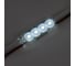 Светодиодный модуль MAKSILED 1Вт, 220В, IP67, SMD2835 4LED, 100лм, холодный белый, 50 шт./упаковка ML-M4SN-L-2835-W-220V 4